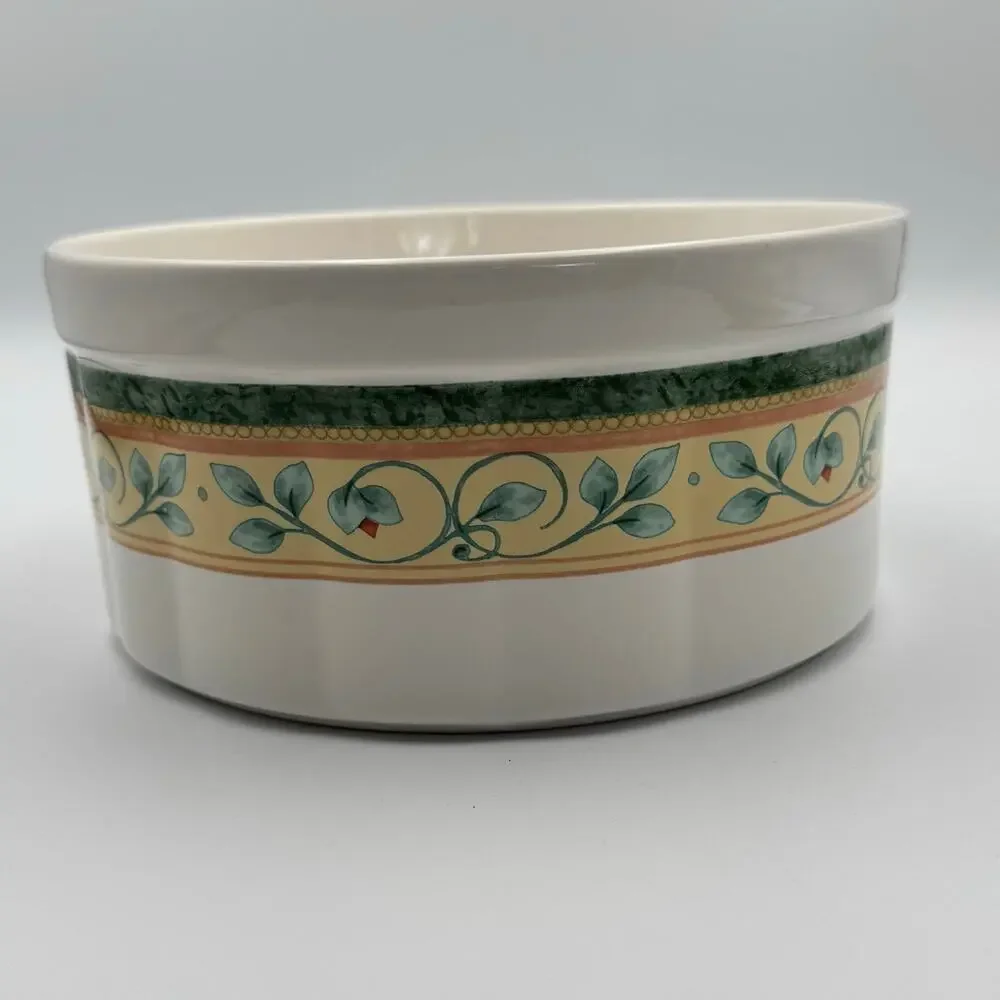 Pfaltzgraff French Quarter Round Baker Soufflé Dish 8.75 Casserole USA